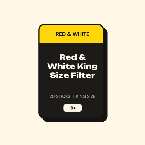 Red & White King Size Filter 20s, placeholder image